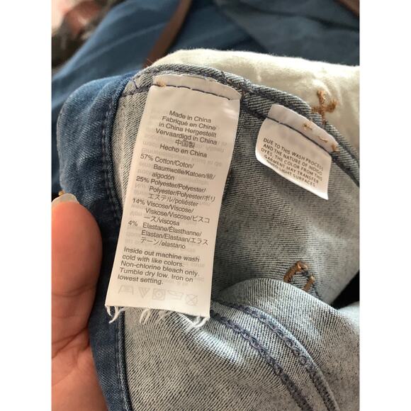 Madewell size 27 denim skinny regular wash high rise jeggings - Picture 5 of 8